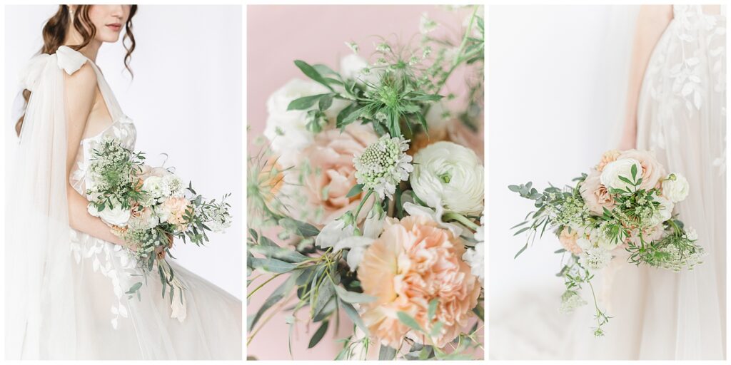 ethereal romantic wedding bouquet from FloralLab in Boston.