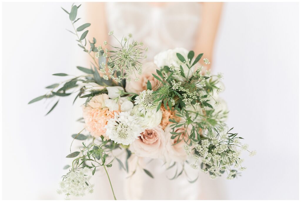soft elegant bridal bouquet from Floral Lab